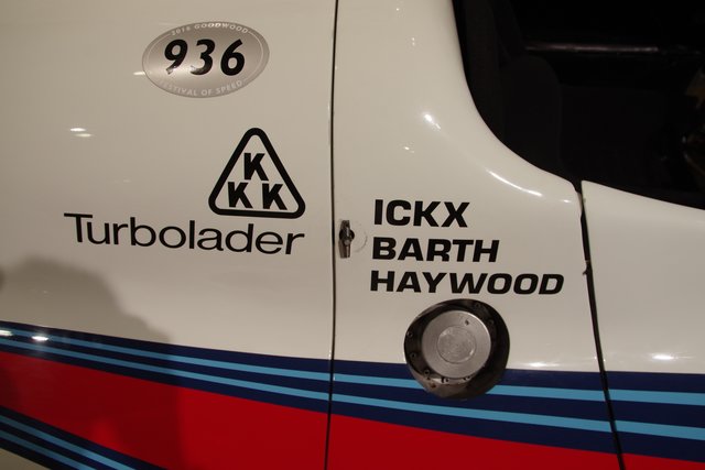 Das siegreiche Team von Le Mans (1977): Jacky Ickx, Jürgen Barth und Hurley Haywood mit einem Porsche 936 / 77