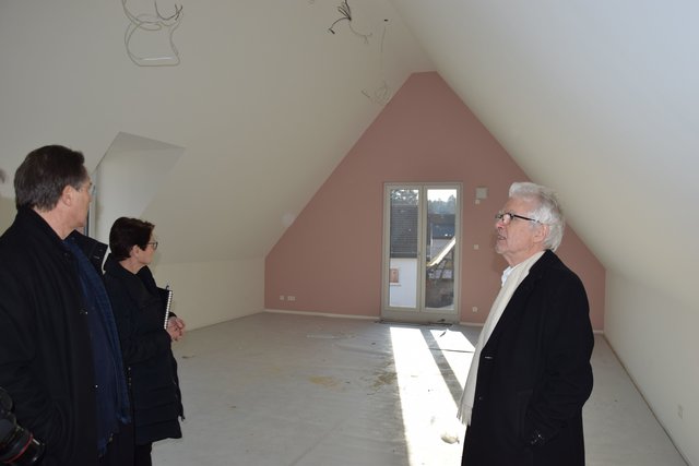 Blick in den künftigen Yoga-Raum im Haus der Gesundheit. Foto: ch