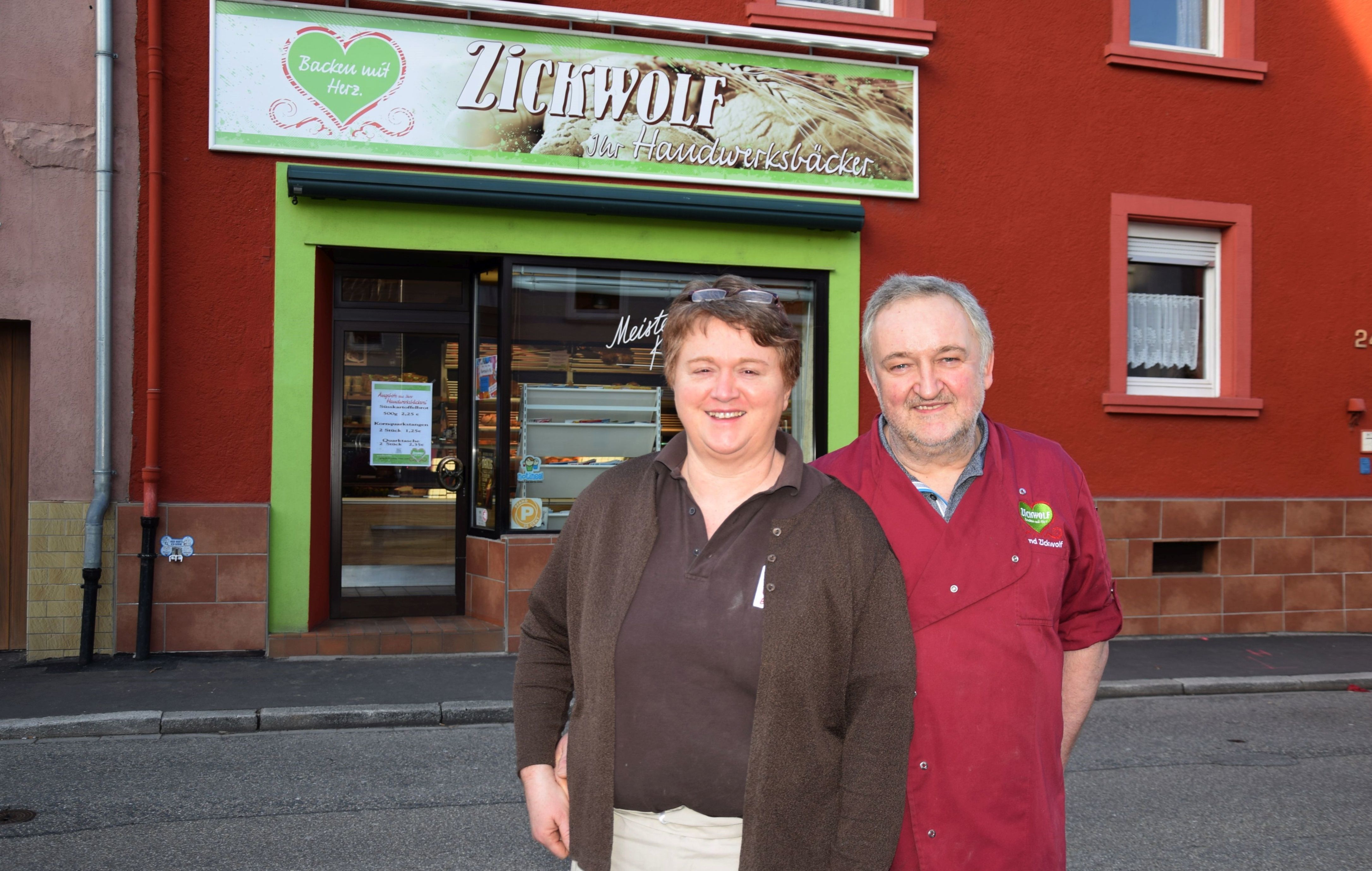 33 Jahre haben Heike und Bernd Zickwolf die Rinklinger Bäckerei und ihre Filialen verantwortlich geführt. Foto: ch