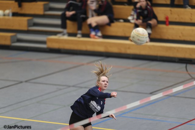 Die Nr. 9 des TV Bretten Celine Jensen