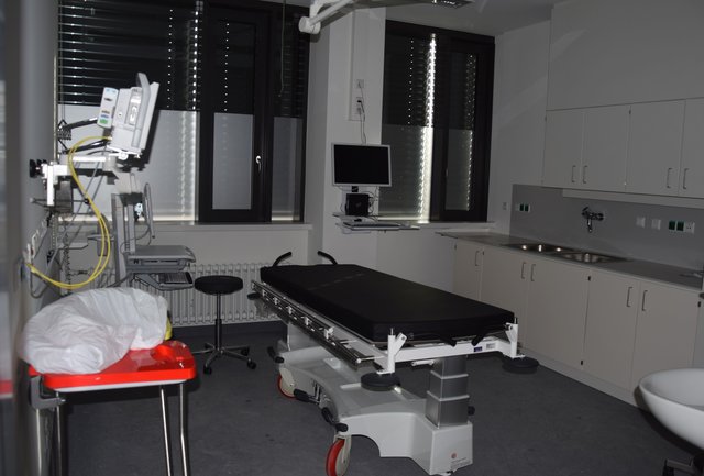 Untersuchungsraum. Foto: ch
