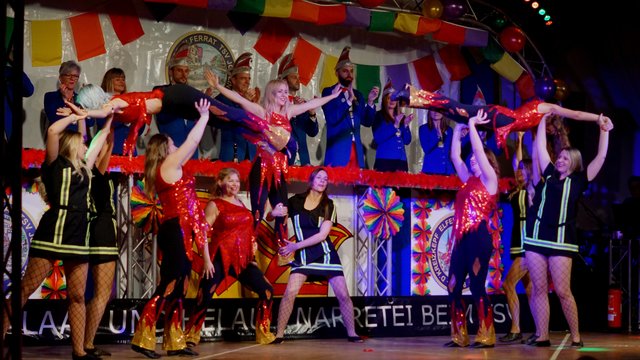 Faschingsbalett - Feuertanz