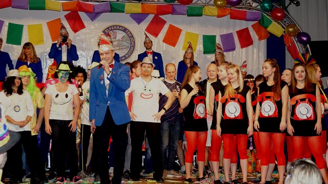 Finale und Verabschiedung durch Reiner Hofheinz