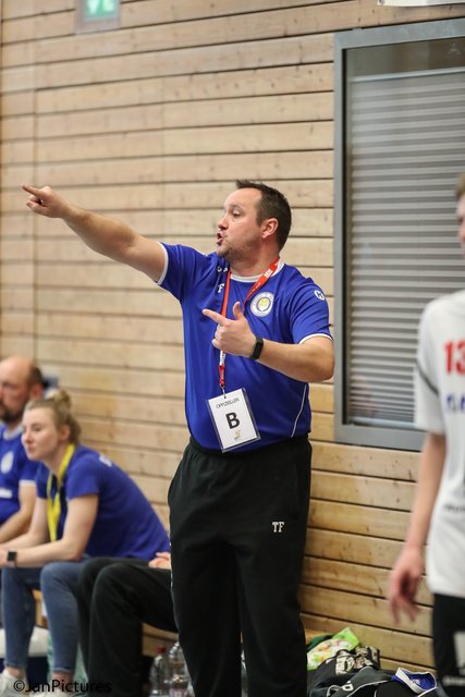 SG Sulzfeld/Bretten Trainer Thiemo Faulhaber