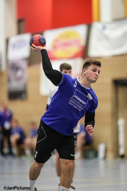 Patrick Hecker für die SG Sulzfeld/Bretten