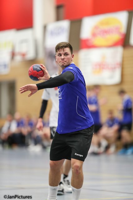 Patrick Hecker für die SG Sulzfeld/Bretten