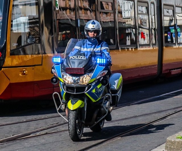 Polizei Motorradstaffel (Foto: Elija Ferrigno)