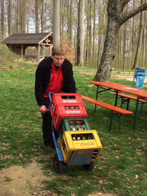 Für die Durstigen wird gesorgt