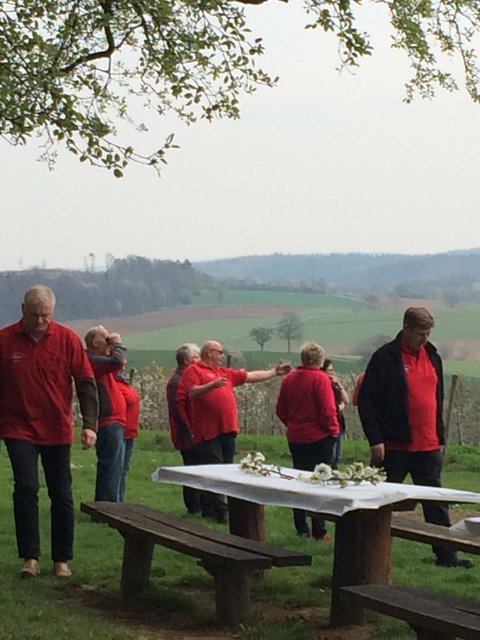 Es ist alles vorbereitet - die Gäste können kommen