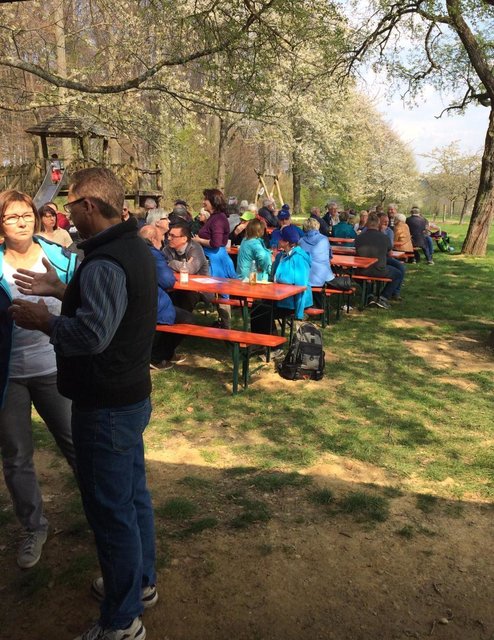 Willkommene Rast inmitten der Natur