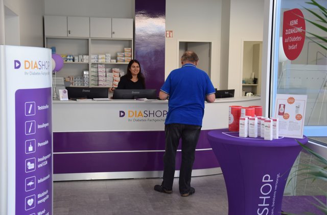 Neues Diabetes-Fachgeschäft DIASHOP. Foto: ch