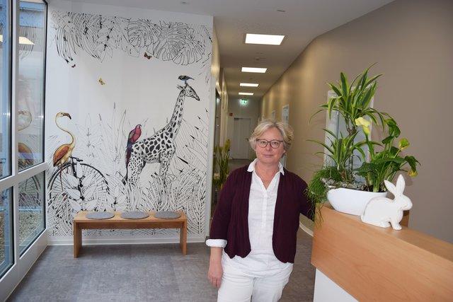 Neue Logopädie-Praxis von Britta Raatschen (im Bild). Foto: ch