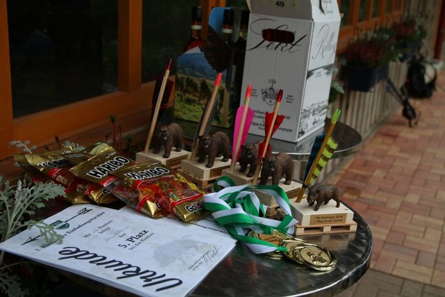 Alles bereit für die Gewinner!