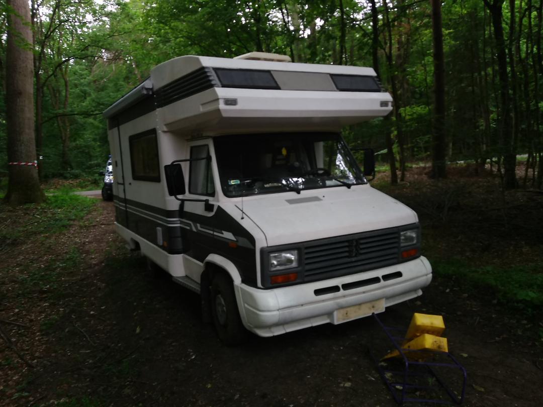 Das Wohnmobil der Entführer hat die Polizei gefunden.