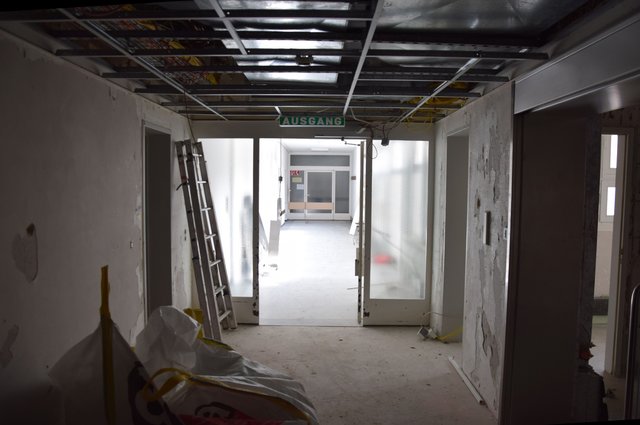 Eine Klinik auf Abbruch. | Foto: ch