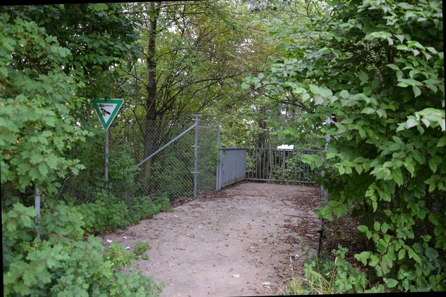 Zugang zur Kanzel über dem neuen Eisinger Loch. | Foto: ch