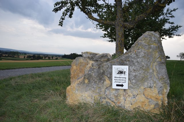 Zweiter Wegweiser nach 10 Minuten Spaziergang. | Foto: ch
