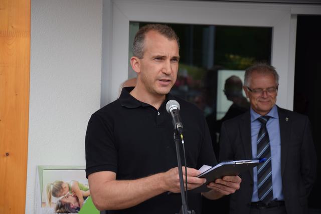 Michael Happel vom federführenden Planungsbüro Lebensraum Architekten (links). | Foto: ch