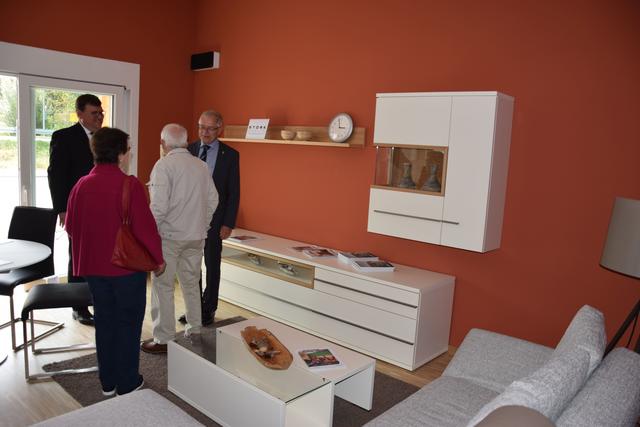 Das Musterhaus ist voll eingerichtet. | Foto: ch