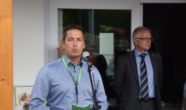 Markus Graul von der Firma Loxone (links). | Foto: ch