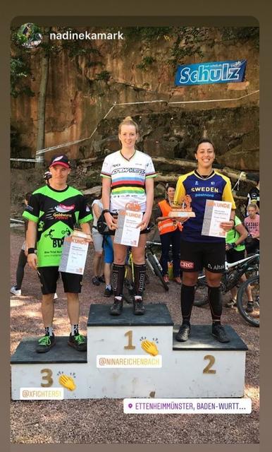 Nina Reichenbach gewinnt den C1 Lauf