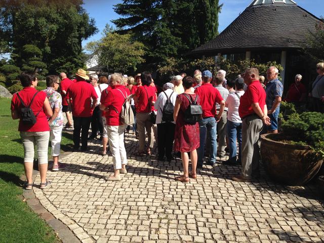 Infos im Garten | Foto: A. Schell, OGV
