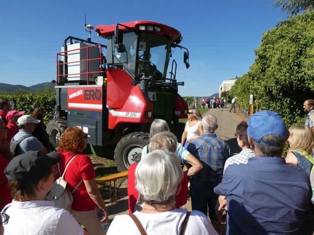 Umgebauter Vollernter zur Fotografie u. Vermessung | Foto: P. Siech, OGV