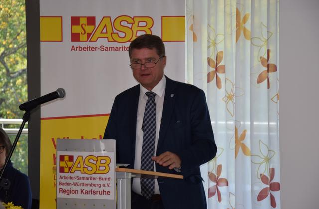 Stärkung des Mittelzentrums Bretten: Oberbürgermeister Martin Wolff dankte dem ASB für seine Initiative. | Foto: ch