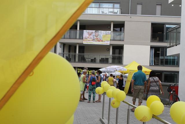 Zahlreiche Familien machten sich beim Tag der offenen Tür ein Bild von der neuen ASB-Seniorenresidenz Bretten am Saalbach sowie von der ASB-Tagespflege. | Foto: ASB