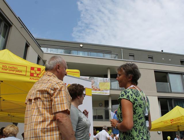 Zahlreiche Familien machten sich beim Tag der offenen Tür ein Bild von der neuen ASB-Seniorenresidenz Bretten am Saalbach sowie von der ASB-Tagespflege. | Foto: ASB