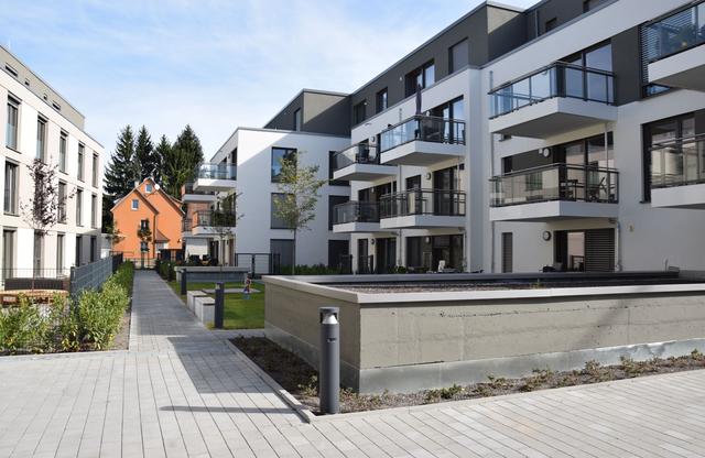 Der Innenhof der ASB-Seniorenresidenz am Saalbach. | Foto: ch