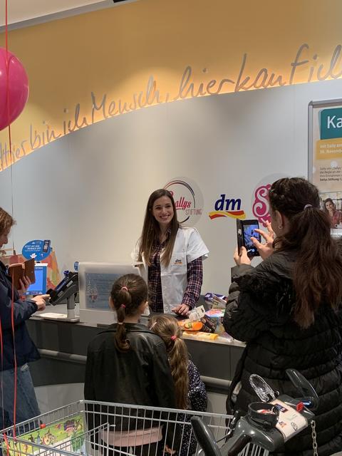 Auch für ein Foto für die Fans bleibt kurz Zeit