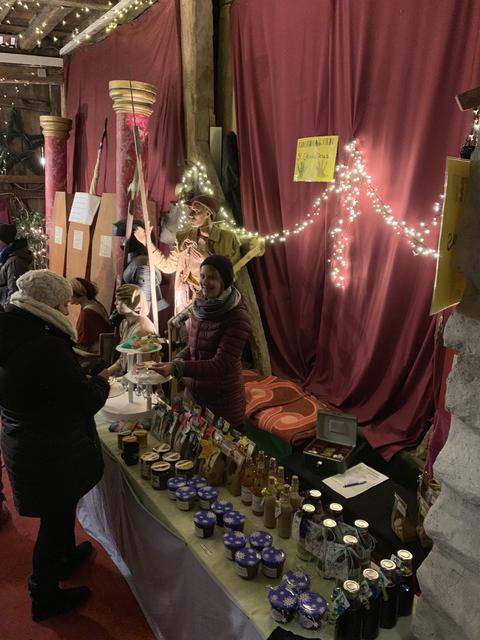 Plätzchen beim Winterzauber in Untergrombach 