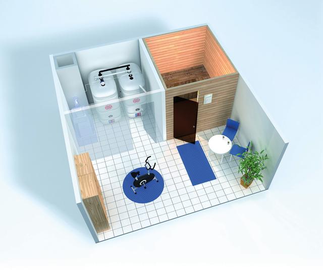 Ökologisch und ökonomisch sinnvoll ist die gemeinsame Modernisierung von Heizung und Tank. Moderne Tanks wie von Schütz Energy Systems benötigen deutlich weniger Platz im Keller. Foto: Schütz GmbH & Co. KGaA/akz-o