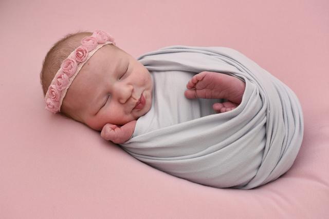 Marie Luise Ohmer aus Forst kam am 30.12.2019 in der Fürst-Stirum Klinik Bruchsal zur Welt und wog bei einer Größe von 56 Zentimetern 3860 Gramm. | Foto: babysmile24.de