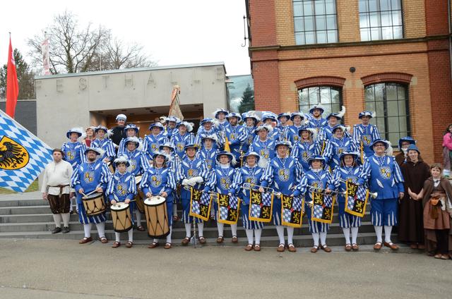 Bereits zum 20. Mal in Folge nahm der Fanfaren- und Trommlerzug Bretten 1504 an der schwäbisch-alemannischen Fasnet in Rottenburg am Neckar teil.