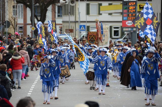 Bereits zum 20. Mal in Folge nahm der Fanfaren- und Trommlerzug Bretten 1504 an der schwäbisch-alemannischen Fasnet in Rottenburg am Neckar teil.
