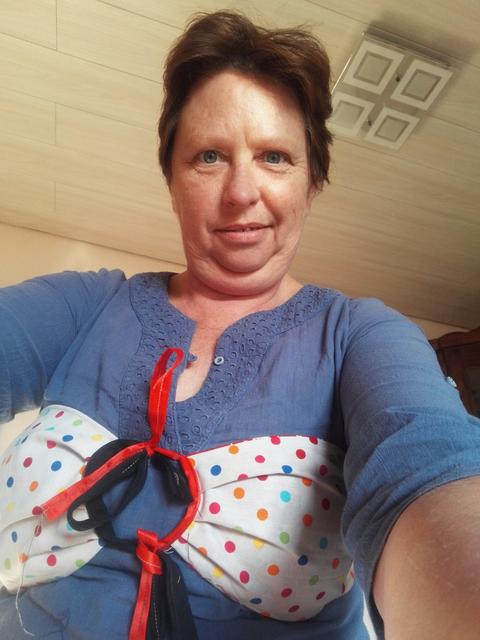 Eine Idee für die Verwendung ihrer Masken nach Corona hat Lindsay Ladig aus Knittlingen präsentiert.