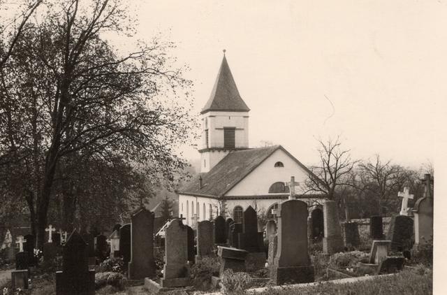 Wössinger Friedhof 1959 | Foto: nn