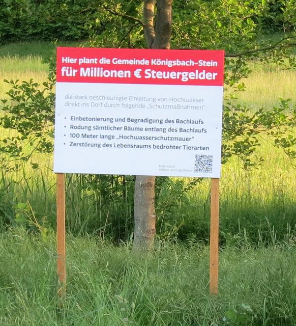 Von Erich Rieger angefertigtes Plakat.