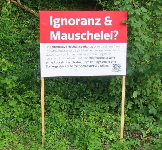 Von Erich Rieger angefertigtes Plakat.