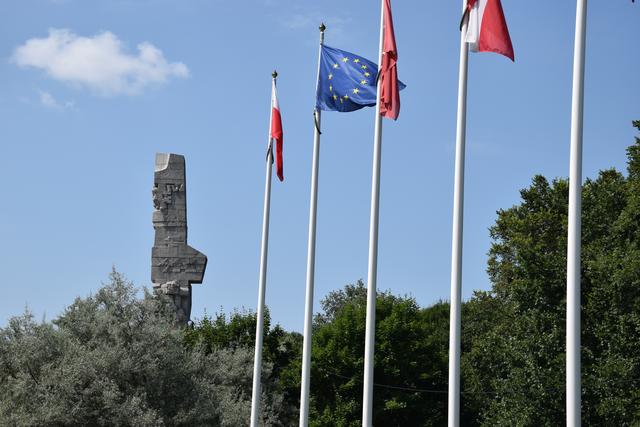 Denkmal auf der Halbinsel Westerplatte: Der Angriff auf ein ehemaliges Munitionsdepot gilt als Auftakt des deutschen Überfalls auf Polen und Beginn des Zweiten Weltkriegs. | Foto: ch