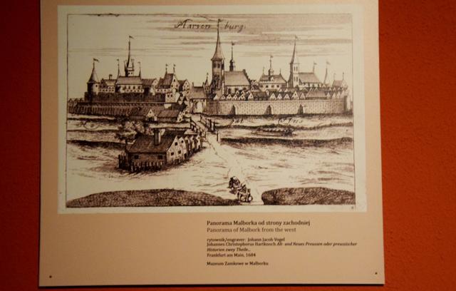 Eine Ansicht der Marienburg aus dem Jahr 1684.  | Foto: ch