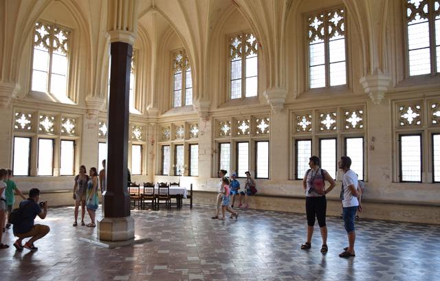 Das prächtige Sommer-Refektorium im Hochmeister-Palast der Marienburg.  | Foto: ch