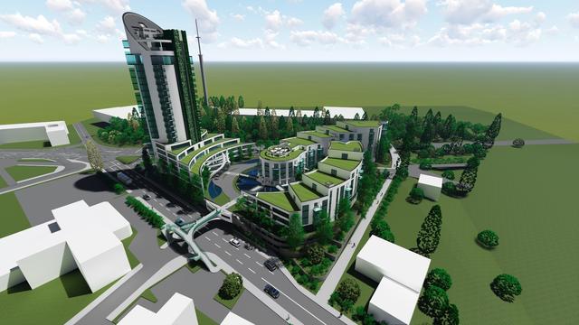 So soll das Bauvorhaben einmal aussehen. Entwurf: architeamconsult