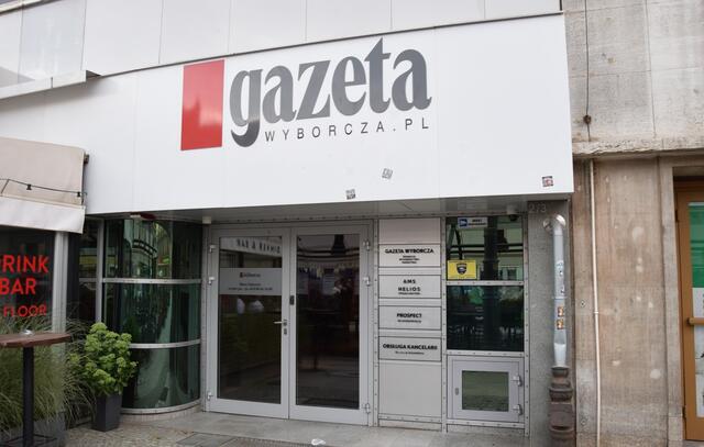 Oft zitierte Tageszeitung: Die Geschäftsstelle der angesehenen "Gazeta Wyborcza" in Wroclaw (Breslau). | Foto: ch