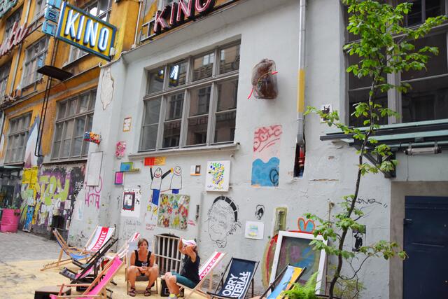 Kreativer Hotspot: Die Neon Side Galerie in Wroclaw zieht Künstler aus allen Landesteilen an. | Foto: ch