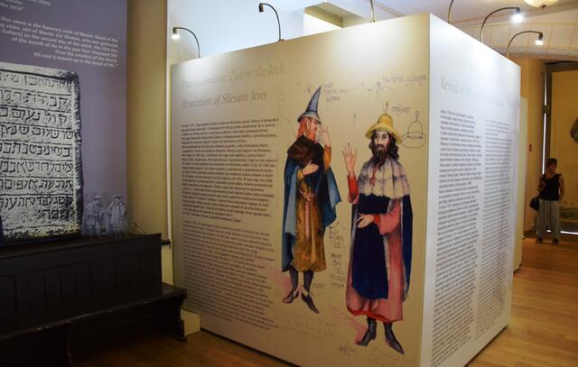 Synagoge zum weißen Storch: Blick in die Dauerausstellung "800 Jahre jüdisches Leben in Wroclaw und Niederschlesien". | Foto: ch