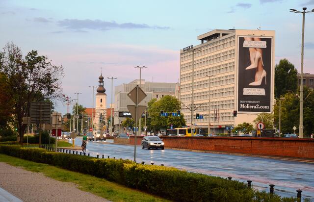 Abendstimmung im Zentrum von Wroclaw. | Foto: ch