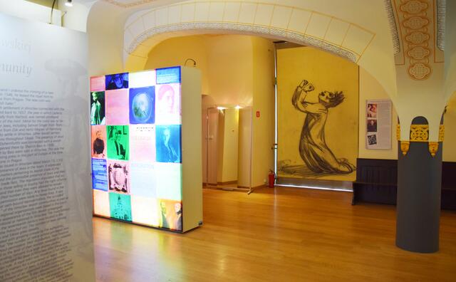 Synagoge zum weißen Storch: Blick in die Dauerausstellung "800 Jahre jüdisches Leben in Wroclaw und Niederschlesien". | Foto: ch